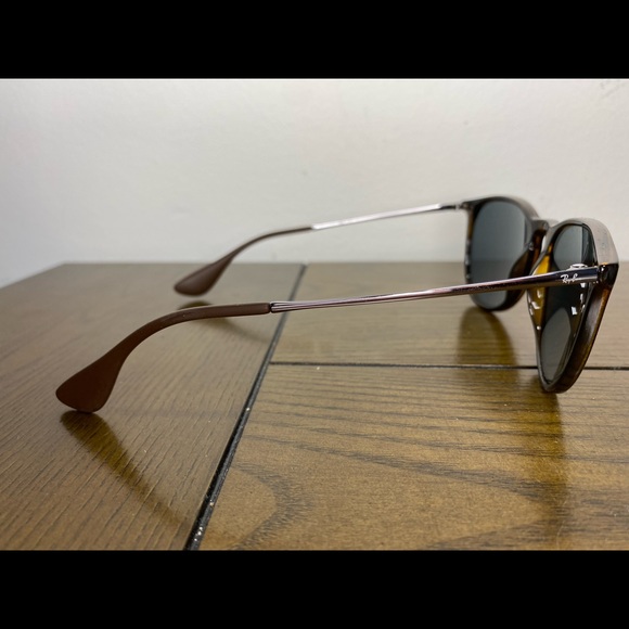 Ray-Ban Erika, Light Havana/Dark Green. S:54 | BRAND NEW | Box+case+cloth incl. - Picture 4 of 5